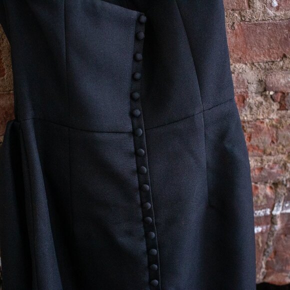 Elliatt Reception Cascade Ruffle Strapless Midi Length Dress | Size XS - Picture 9 of 14